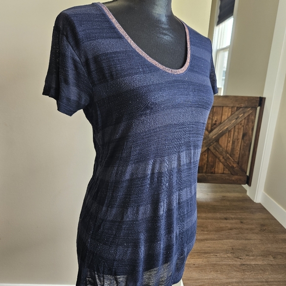 Scotch & Soda sheer tshirt size 2 (M) - Picture 3 of 5